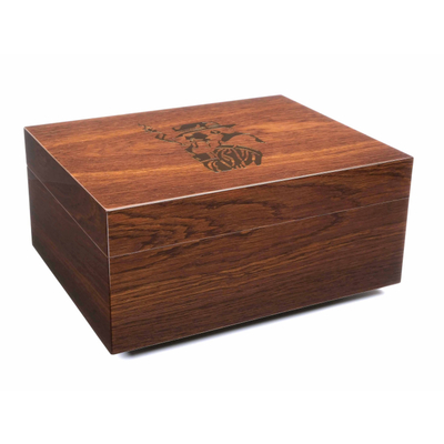 Хьюмидор Gentili Fumatore Dorato на 50 сигар, Дуб SV50-Oak-Smoker-Gold вид 1