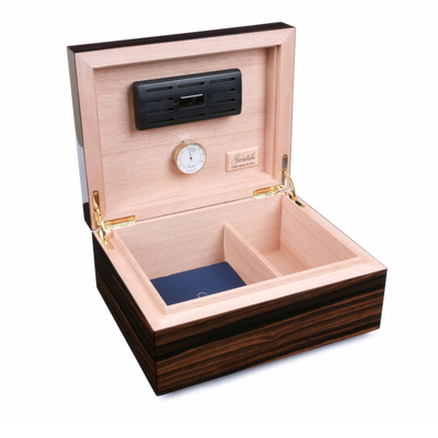 Хьюмидор Gentili Fumatore Dorato на 50 сигар, Эбеновое дерево SV50-Ebony-Smoker-Gold вид 2