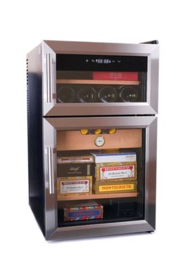 Электронный хьюмидор-холодильник Howard Miller на 400-600 сигар и 8 бутылок вина 810-069 вид 1