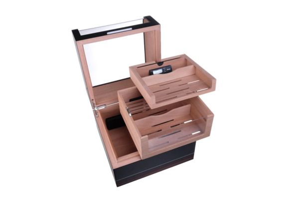 Хьюмидор-шкаф Gentili на 120 сигар  Карбон CPL-120 вид 4