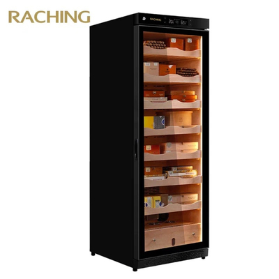 Хьюмидор-шкаф Raching C380A-PRO, черный на 2000 сигар вид 1