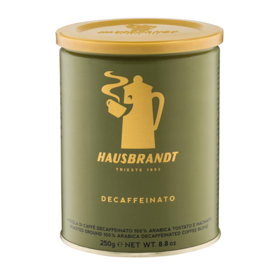 Итальянский кофе молотый Hausbrandt Decaffeinato 250 гр. (ж/б) вид 1