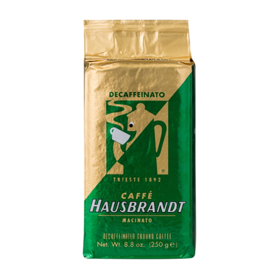 Итальянский кофе молотый Hausbrandt Decaffeinato 250 гр. вид 1