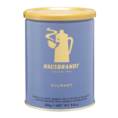 Итальянский кофе молотый Hausbrandt Gourmet, 250 гр. ж/б вид 1