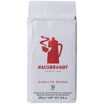 Итальянский кофе молотый Hausbrandt Qualita Rossa, 250 гр. вид 1