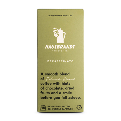 Итальянский кофе в капсулах Hausbrandt Nespresso Decaffeinated, 10 шт. вид 8