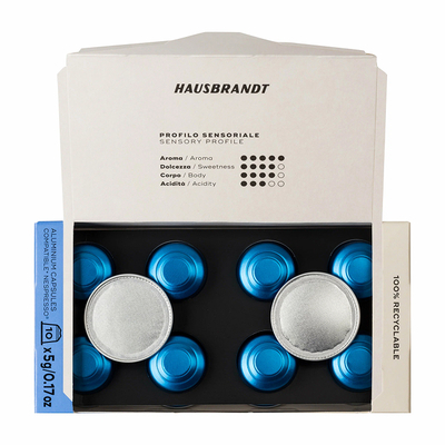 Итальянский кофе в капсулах Hausbrandt Nespresso Sublime (10 шт.) вид 8