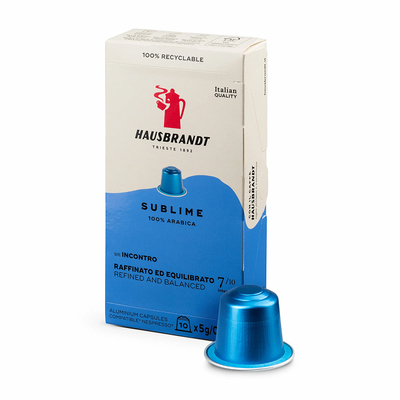 Итальянский кофе в капсулах Hausbrandt Nespresso Sublime (10 шт.) вид 4