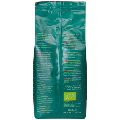 Итальянский кофе в зернах Hausbrandt Bio Arabica, 1000 гр. вид 2