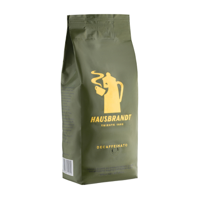 Итальянский кофе в зернах Hausbrandt Decaffeinato без кофеина, 1000 гр. вид 2