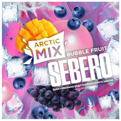 Кальянный табак Sebero Arctic Mix Bubble Fruit 60 гр. вид 2