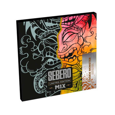 Кальянный табак Sebero Limited Edition Mix Cookie Monster 60 гр. вид 1