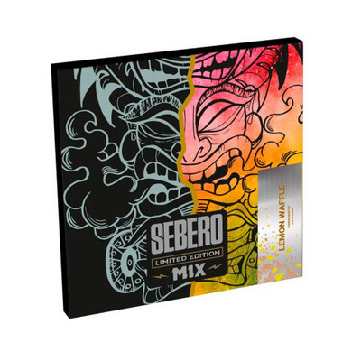Кальянный табак Sebero Limited Edition Mix Lemon Waffle 60 гр. вид 1