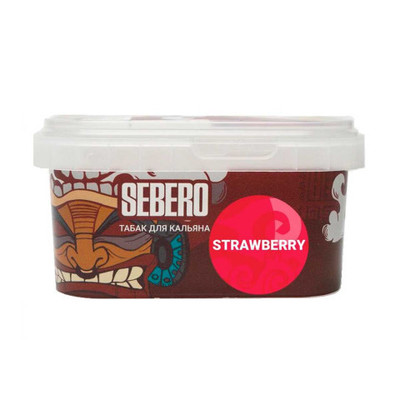 Кальянный табак Sebero Strawberry 300 гр. вид 1