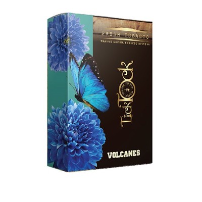 Кальянный табак  Tick Tock  Volcanes Baja Blue   100 гр. вид 1