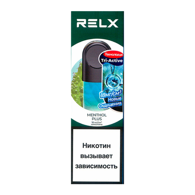 Картриджи Relx Pod (2 шт) Menthol Plus Ментол вид 1