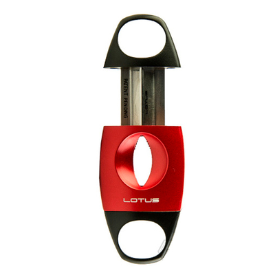 Каттер Lotus JAWS V-Cutter Serrated Anodized Red & Black Matte 64 RG CUTV103 вид 2