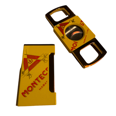 Подарочный комплект Montecristo гильотина и зажигалка вид 2