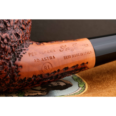 Курительная трубка SER JACOPO R1 Rustic, 9 мм S291-3 вид 4