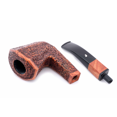Курительная трубка SER JACOPO R1 Rustic, 9 мм S832-1 вид 3