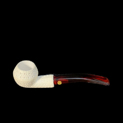 Курительная трубка Altinay Meerschaum Carved Bent Rhodesian, без фильтра вид 1