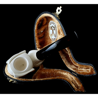 Курительная трубка Altinay Meerschaum Carved Bent Elephant, без фильтра вид 3