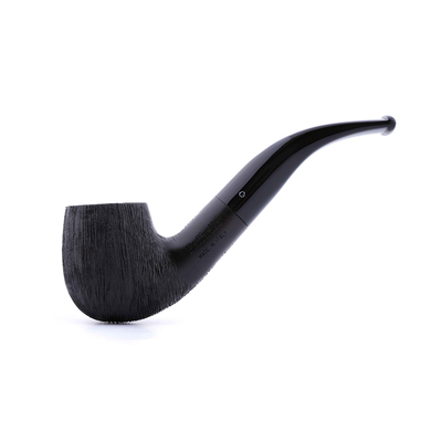 Курительная трубка Barontini Raffaello Pettinata Black 118 9 мм, Raffaello-118 вид 1