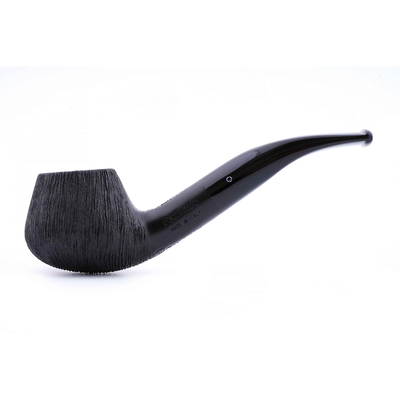 Курительная трубка Barontini Raffaello Pettinata Black 122 9 мм, Raffaello-122 вид 1