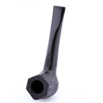 Курительная трубка Barontini Raffaello Pettinata Black 123 9 мм, Raffaello-123 вид 2