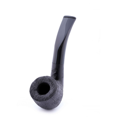 Курительная трубка Barontini Raffaello Pettinata Black 125 9 мм, Raffaello-125 вид 3