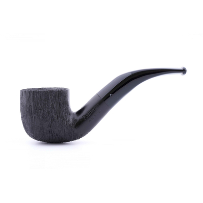 Курительная трубка Barontini Raffaello Pettinata Black 125 9 мм, Raffaello-125 вид 1