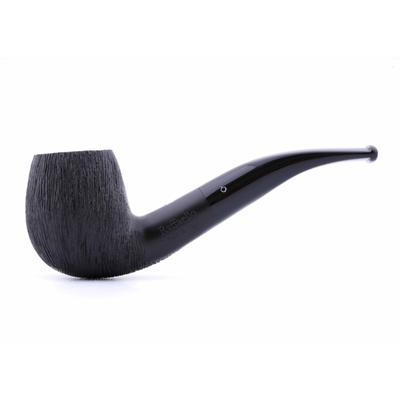 Курительная трубка Barontini Raffaello Pettinata Black 112 9 мм, Raffaello-112 вид 1