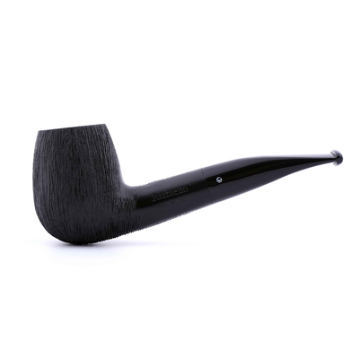 Курительная трубка Barontini Raffaello Pettinata Black 115 9 мм, Raffaello-115 вид 1