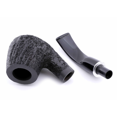 Курительная трубка Barontini Raffaello Rustic Black, 9 мм Raffaello-139 вид 2