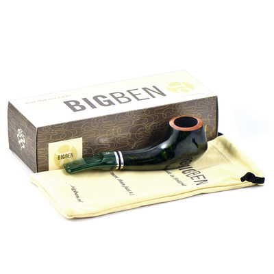 Курительная трубка Big Ben Bora Two-tone Green 576, 9 мм вид 7