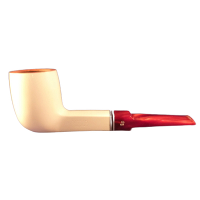 Курительная трубка Big Ben Maestro Maestro  White Poiish Red Stem 409, 9 мм. вид 1