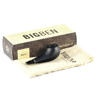 Курительная трубка Big Ben Pipo Black Matte, без фильтра вид 8