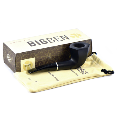 Курительная трубка Big Ben Starlight Black Matte 141 9 мм вид 7
