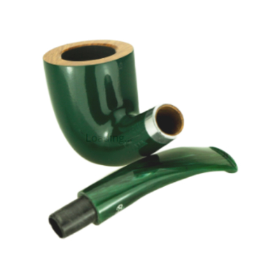 Курительная трубка Big Ben Sylvia Green Polish Green Stem 855, 9 мм вид 4