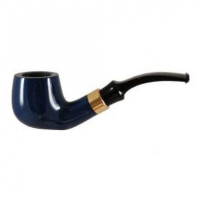 Курительная трубка BIGBEN Royal Goldline blue polish 014 вид 1