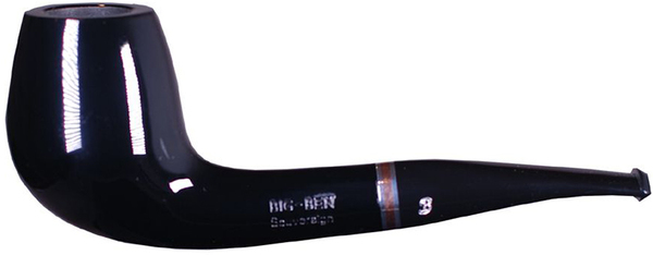 Курительная трубка Big Ben Souvereign black polish 928 вид 1