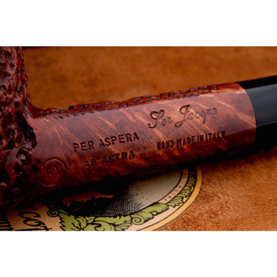 Курительная трубка SER JACOPO Rustic, 9 мм S291-14 вид 4