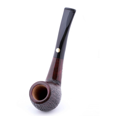 Курительная трубка Mastro de Paja Pettinata Classica, без фильтра M121-2 вид 3