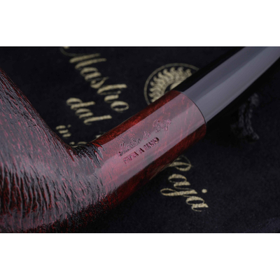 Курительная трубка Mastro de Paja Pettinata Classica, без фильтра M121-2 вид 5