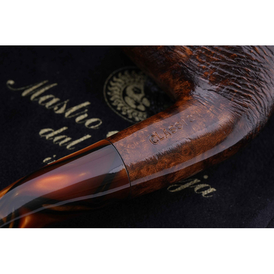 Курительная трубка Mastro de Paja Pettinata Classica, без фильтра M121-3 вид 4
