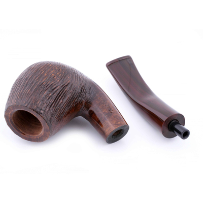 Курительная трубка Mastro de Paja Pettinata Classica, без фильтра M121-4 вид 2