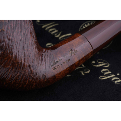Курительная трубка Mastro de Paja Pettinata Classica, без фильтра M121-4 вид 5