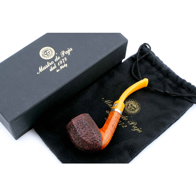Курительная трубка Mastro de Paja Unica, без фильтра M302-3 вид 6