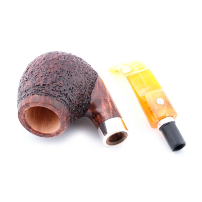 Курительная трубка Mastro de Paja Unica Ciocco, Amber 9 мм M262-1 вид 2