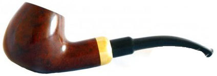 Курительная трубка Mr.Brog Бриар №124 Bent Army 9 мм вид 1